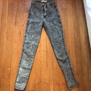 American apparel grey jeans/ jeggings